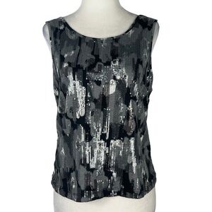 RUBY RD. SHIMMER SLEEVELESS‎ WOMEN'S PETITE TOP